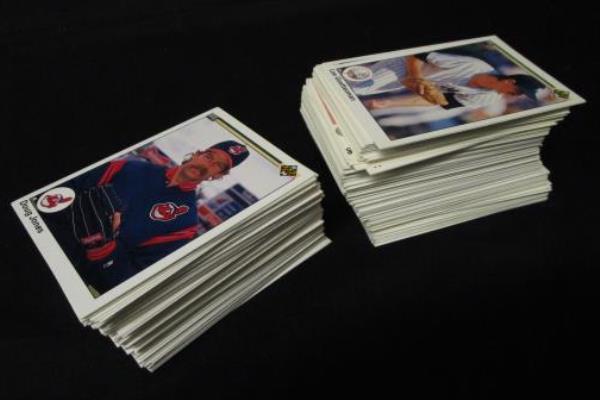 Huge Lot Of Random 1990 Upper Deck Baseball Cards