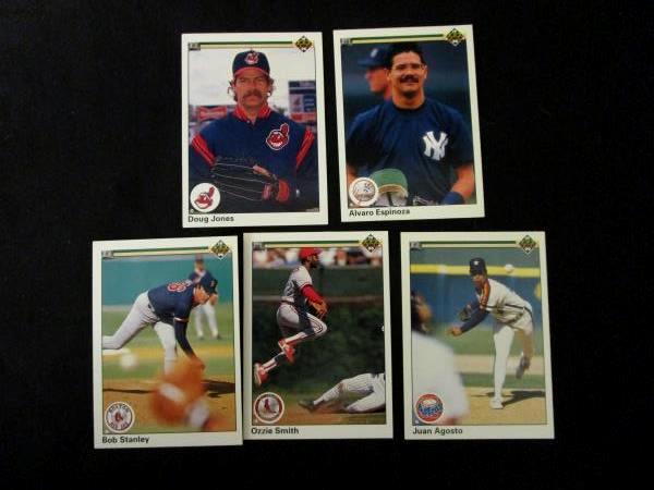 Huge Lot Of Random 1990 Upper Deck Baseball Cards