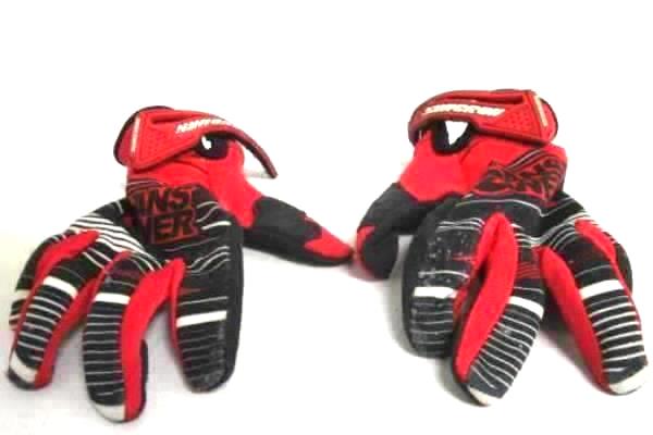 Youth Syncron Dirt Bike Gloves Answer 2013 Red Black Off Road Size Medium