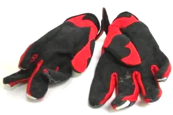 Youth Syncron Dirt Bike Gloves Answer 2013 Red Black Off Road Size Medium