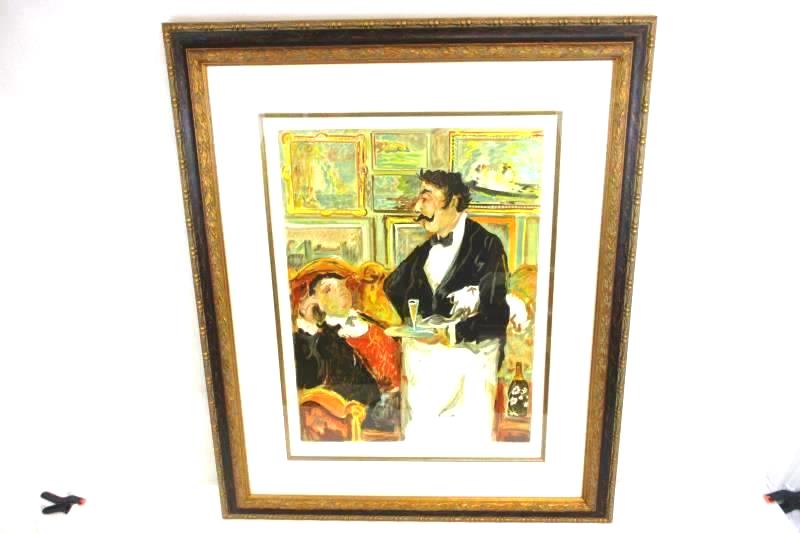 Limited Edition Signed Lithoprint From The Artist Mullet 245/300 IP20780 Framed