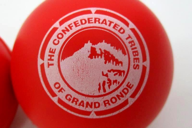 5 Rubber Stress Balls Advertising Kaiser Permanente Grande Ronde Indian Tribe