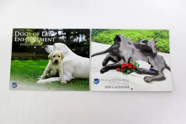 2 National Law Enforcement Officers Memorial Fund 2020 Calendars And Puzzle Book