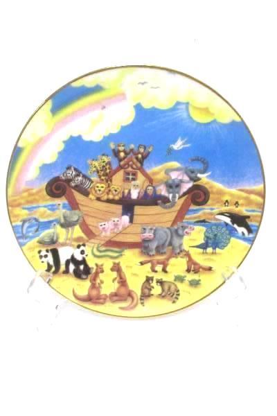 2 Religious The Rainbow of Promise Collector Plate Bonus Book A Door of Hope