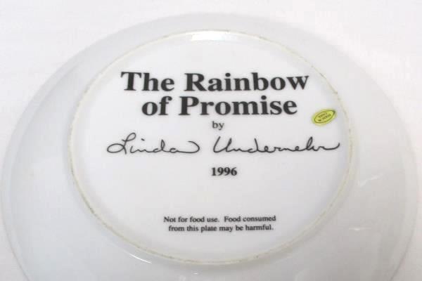 2 Religious The Rainbow of Promise Collector Plate Bonus Book A Door of Hope