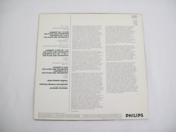 Jean Pierre Rampal Flotenkonzerte Flute Concertos Vinyl Record 1981