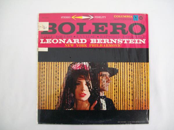 Bolero Leonard Bernstein New York Philharmonic Vinyl Record