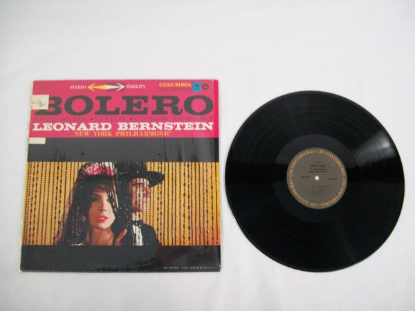 Bolero Leonard Bernstein New York Philharmonic Vinyl Record