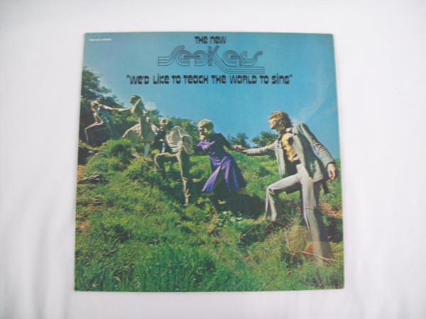 The New Seekers "We'd Like To Teach The World To Sing" Record 12" LP 33 RPM 1971