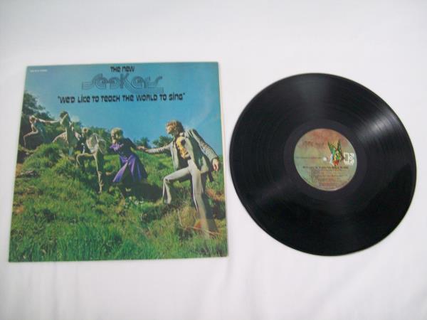 The New Seekers "We'd Like To Teach The World To Sing" Record 12" LP 33 RPM 1971