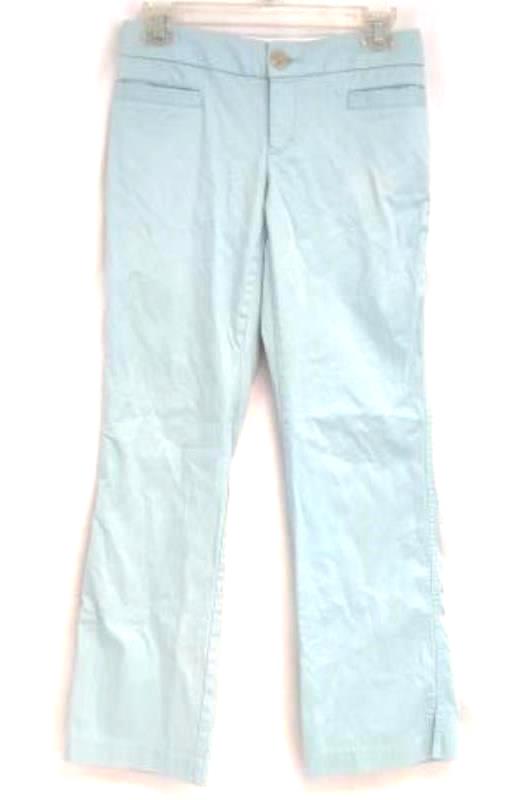 Old Navy Stretch Pants Trousers Blue Wide Leg Women's Size 1