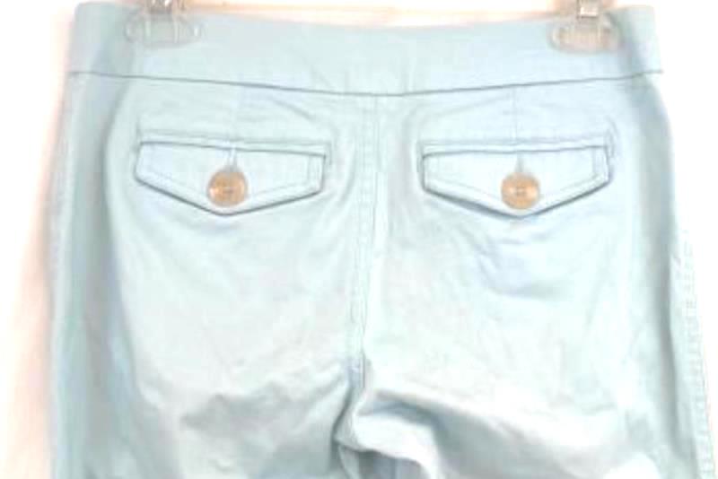 Old Navy Stretch Pants Trousers Blue Wide Leg Women's Size 1