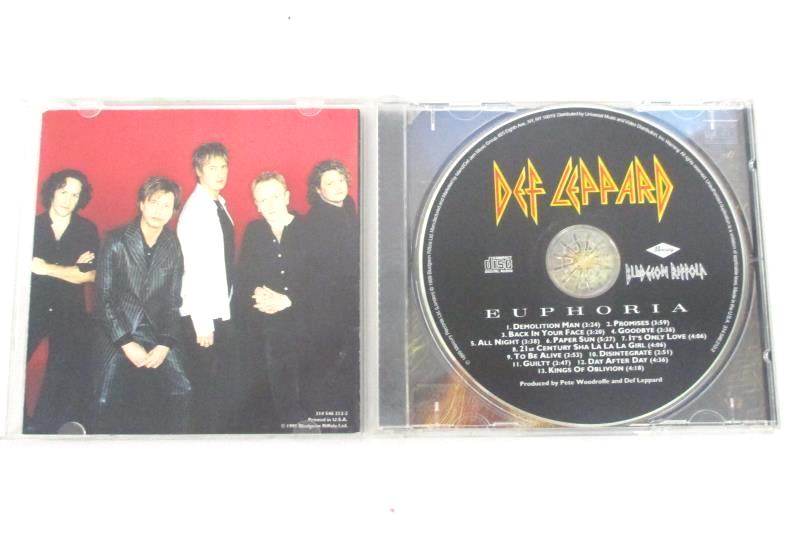 Def Leppard - Euphoria 1999 CD w/ Case Mercury Records