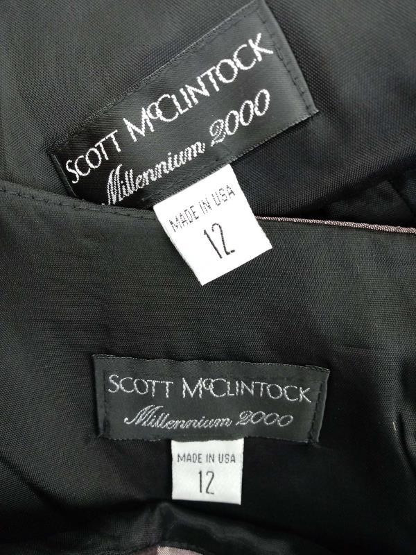 Scott McClintock Purple 2pc Dress Set Skirt Top Mauve MOTB Formal Prom Size 12