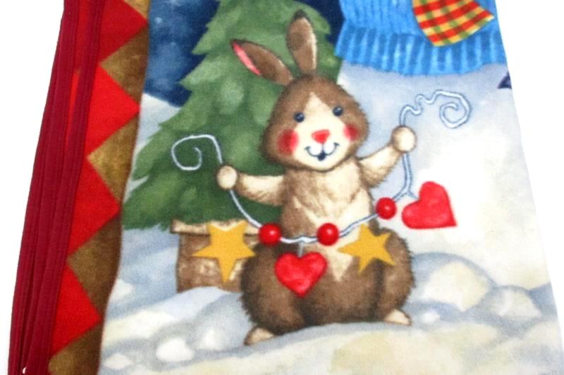 Peace On Earth Snowman Fleece Blanket By Tricia Santry Books Are Fun