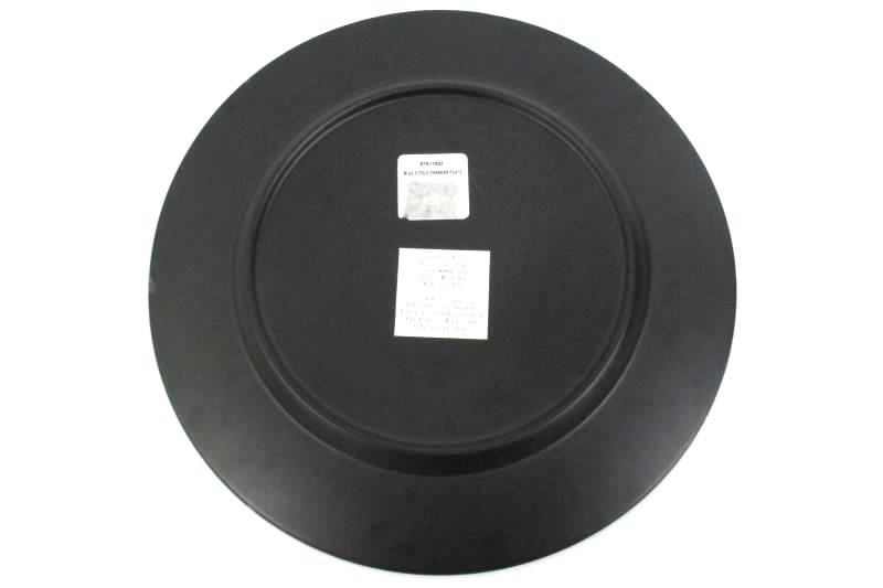 Lacquer Ware 13" Blue Chicken Etoile Charger Platter