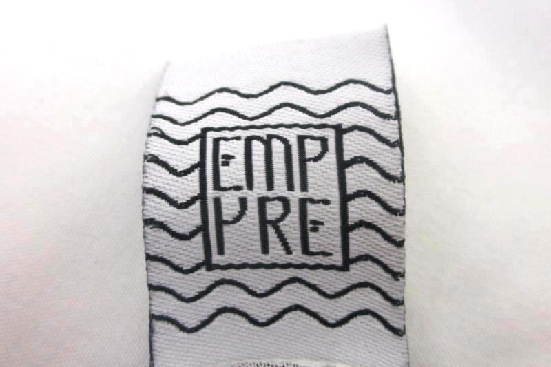 Empyre Women's Shirt Dark Purple White Heathered Mesh Elephant Emblem Size M