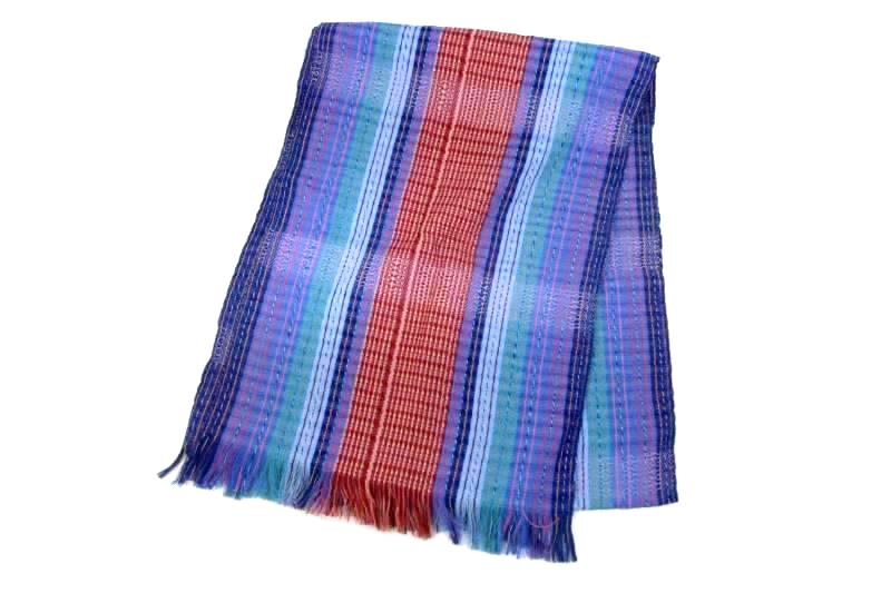 Two El Gran Condor Algodon (Cotton) Women's Scarves From Ecuador