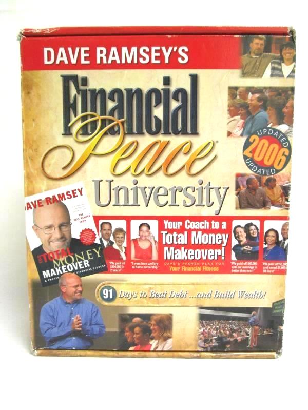 2006 Financial Peace University By Dave Ramsey- CD's And Books