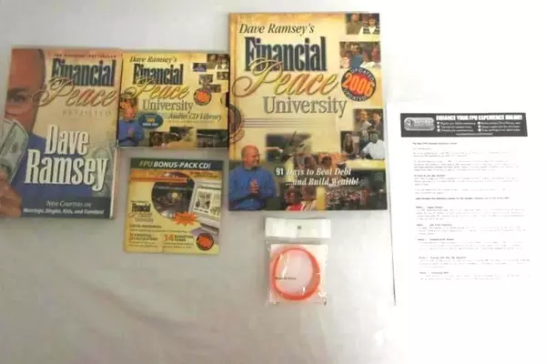 2006 Financial Peace University By Dave Ramsey- CD's And Books