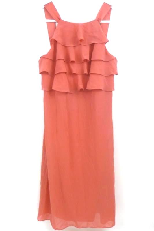 AFTER SIX Formal Dress Bridesmaid Cocktail Party Firecracker/Coral Women's Sz 6