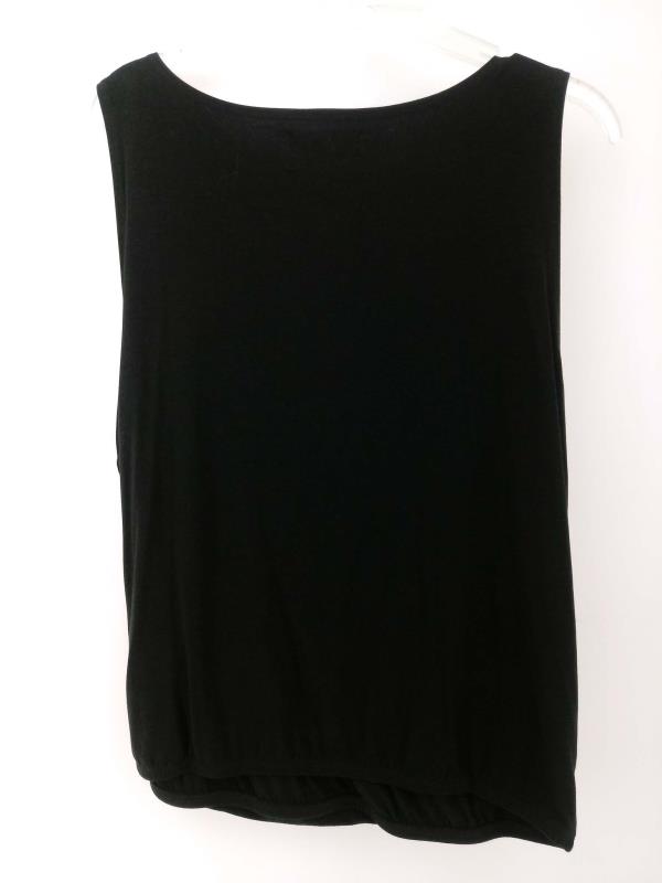 Southcott Threads Good Catch Women's Black Sleeveless Drape Top Size XL