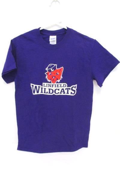Linfield College Wildcats Lot Purple T-Shirt S Water Bottle Back Pack Sunglasses