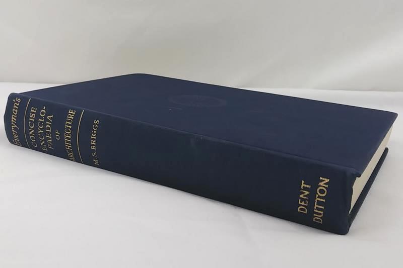 VTG Hardcover, Everyman's Concise Encyclopaedia of Architecture, MS Briggs, 1959