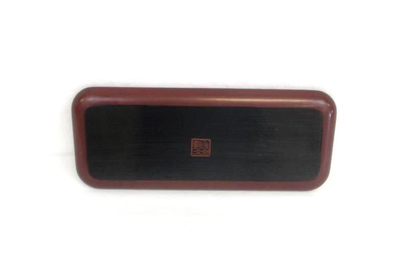Sansuido Kamakura-Bori Floral Trinket Tray With Brand Documentation