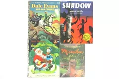 Lot of 4 Vintage Books Shadow, Micawber, Donald Duck, Dale Evans & The Coyote