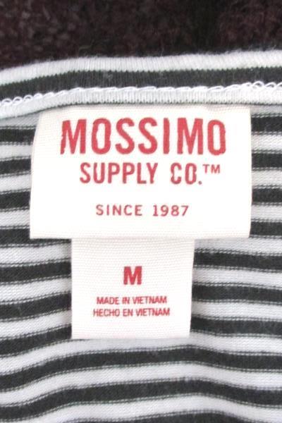 Women's Sleeveless Black White Striped Mini Dress Mossimo M Infinity Scarf