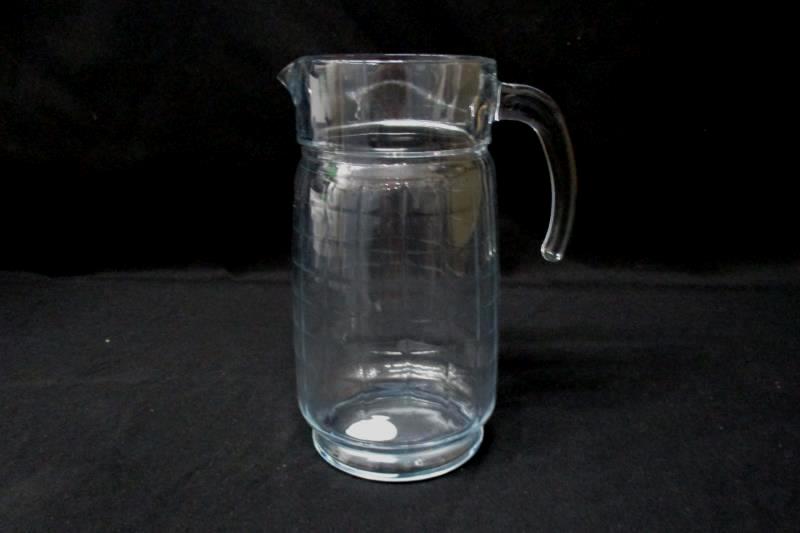 Dash Of That Clear Glass Pitcher 9.25" Made In Turkey