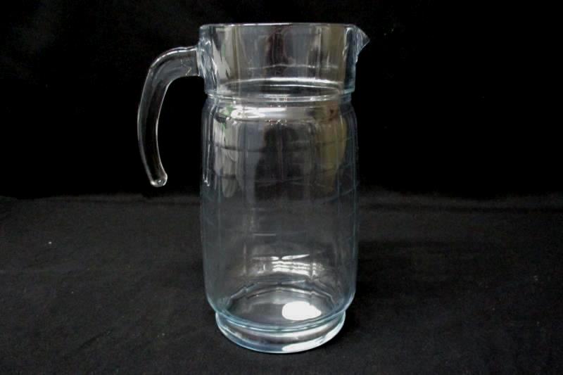 Dash Of That Clear Glass Pitcher 9.25" Made In Turkey