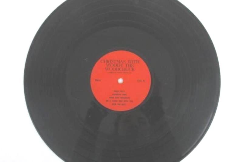 Woody The Woodchuck Christmas Vinyl Record