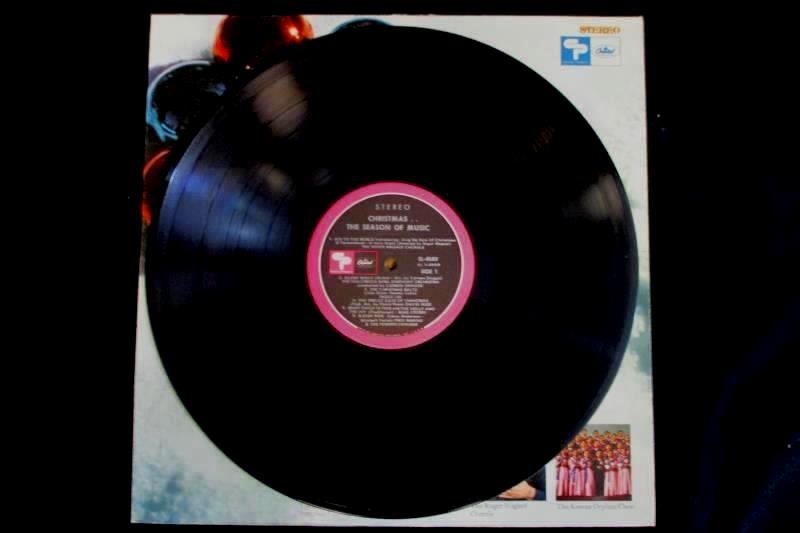 Lot of 2 Christmas Records Sweet Voices Of Christmas,The Season Of Music