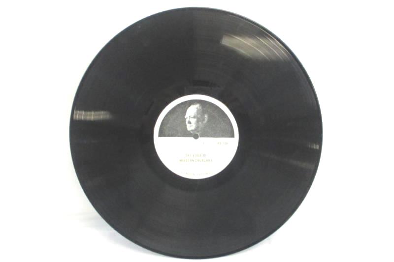 The Voice Of Winston Churchill 1964 Non-Music Record Vinyl