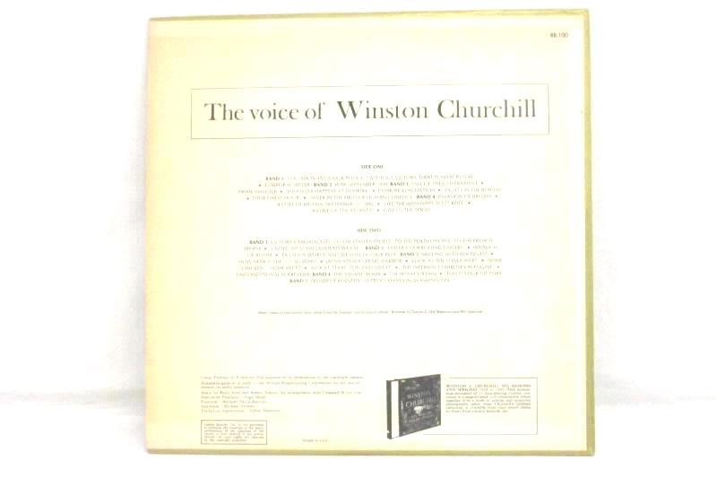 The Voice Of Winston Churchill 1964 Non-Music Record Vinyl