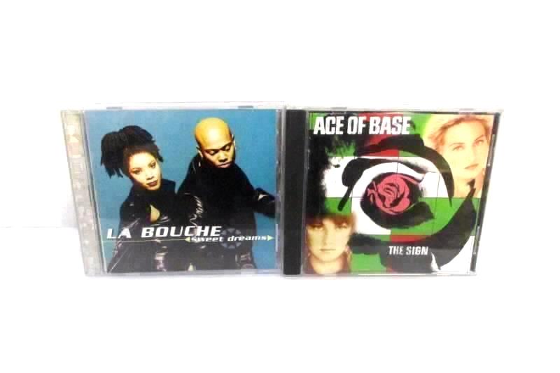 Lot Of 2 CD's 1996 Ace Of Base The Sign & 1993 La Bouche Sweet Dreams CD