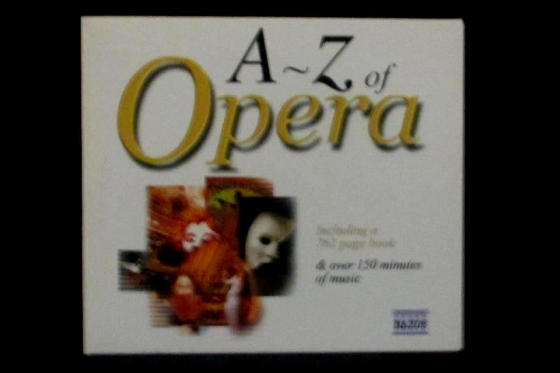 A - Z of Opera (includes 762 page booklet) by A-Z of Opera
