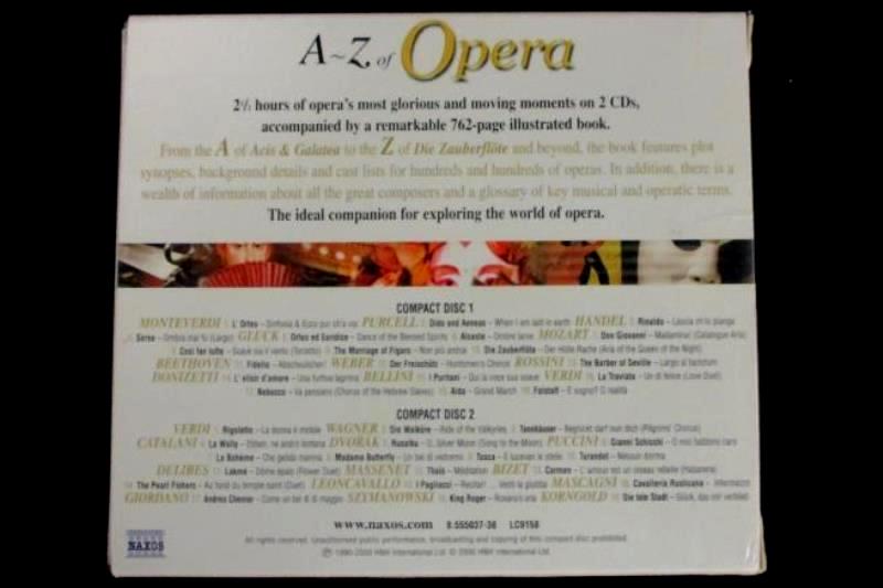 A - Z of Opera (includes 762 page booklet) by A-Z of Opera