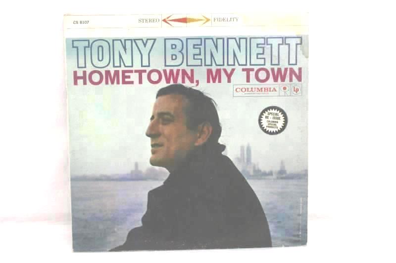 Tony Bennett Hometown, My Town Pop Vinyl Record