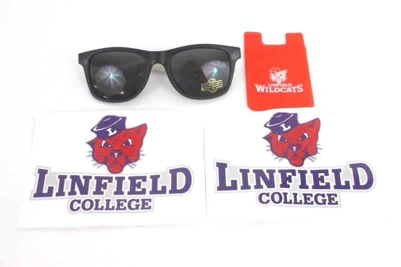Linfield College Lot Dance Team Jersey Card Holder Decals Sunglasses Rally Towel