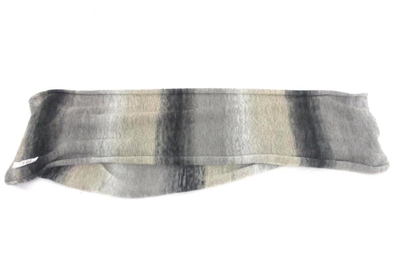 Lot of 3 Wool Knit Black Gray Tan Infinity Scarves Scarf One Size