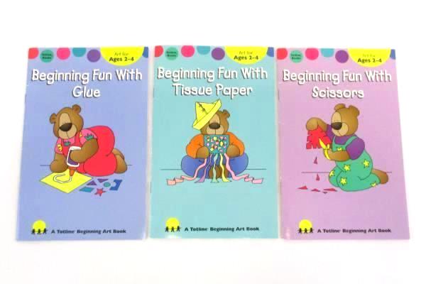 4 Children's Art Craft Books Toddler Little Hands Big Fun Beginning Art How To
