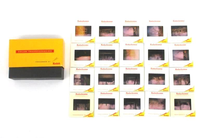 20 Vintage Mounted Color Slides Three Crowns Manor Retirement Community Swedish