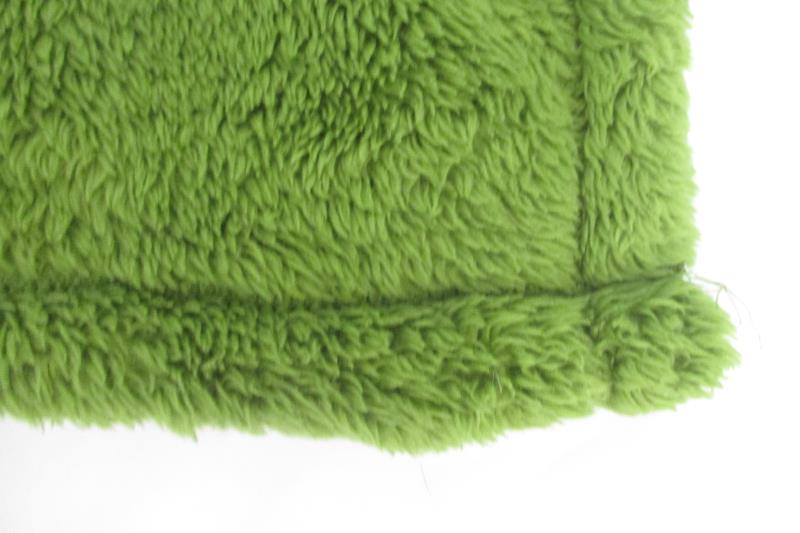 Threshold Green Soft Patterned Plush Cozy Blanket 49" X 71"