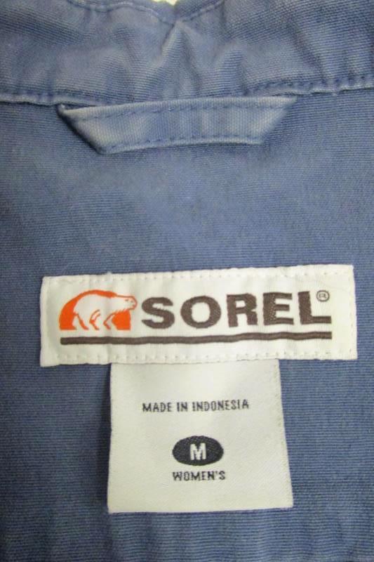 Button-Down Jean Jacket Sorel Periwinkle Cotton Blend Women's Size Medium