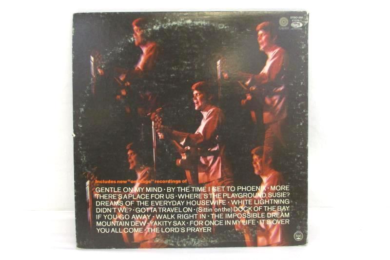 Glen Campbell "Live" 2-record Album Vinyl Record LP Capitol