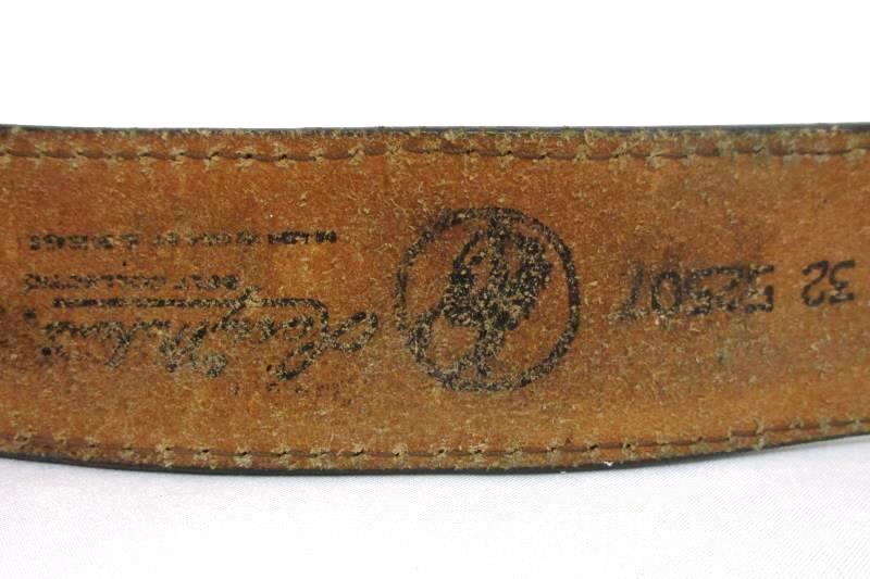 Leegin Braided And Stamped Leather "Becky" Belt W/ NFR 25th Anniversary Buckle
