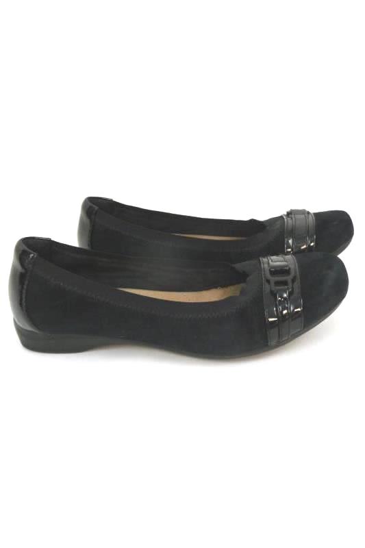 clarks cushion soft flats